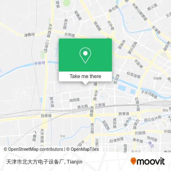 天津市北大方电子设备厂 map