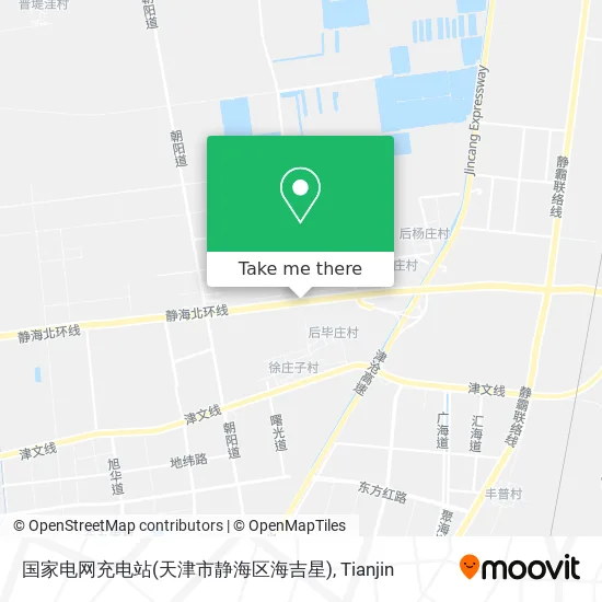 国家电网充电站(天津市静海区海吉星) map