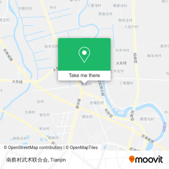 南蔡村武术联合会 map