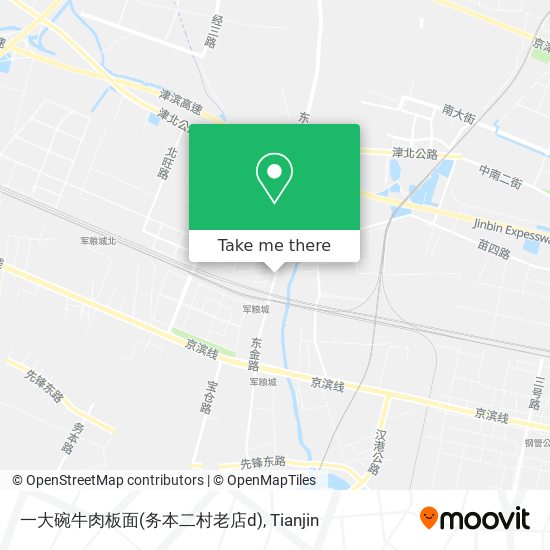 一大碗牛肉板面(务本二村老店d) map
