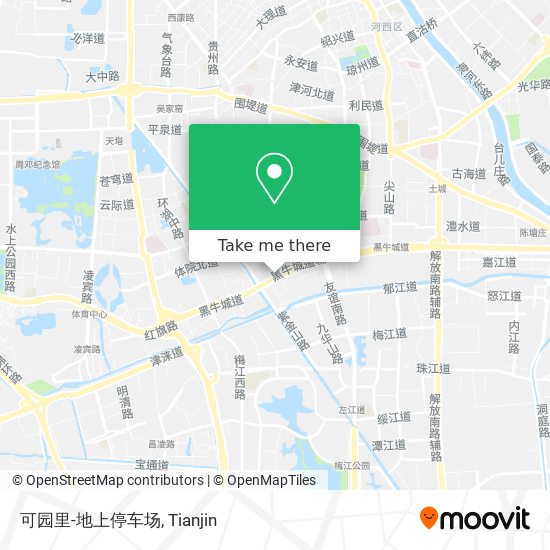可园里-地上停车场 map