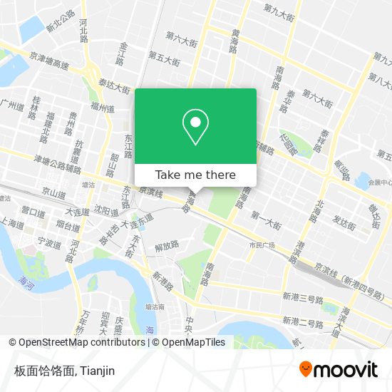 板面饸饹面 map