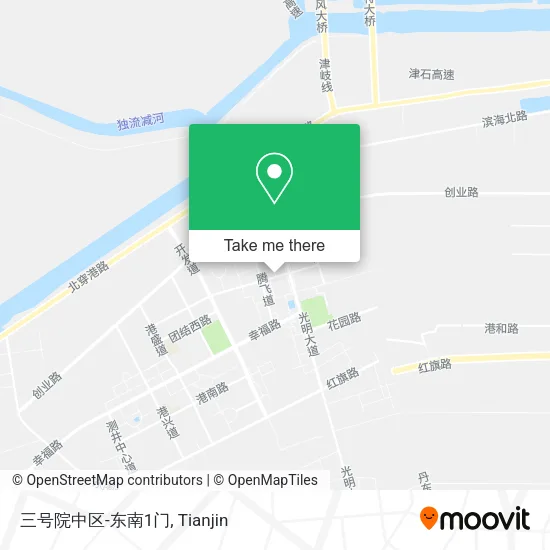 三号院中区-东南1门 map