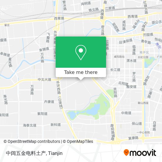 中阔五金电料土产 map