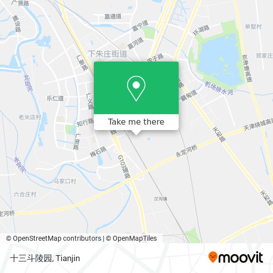 十三斗陵园 map