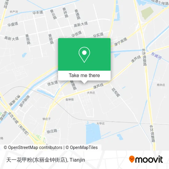天一花甲粉(东丽金钟街店) map