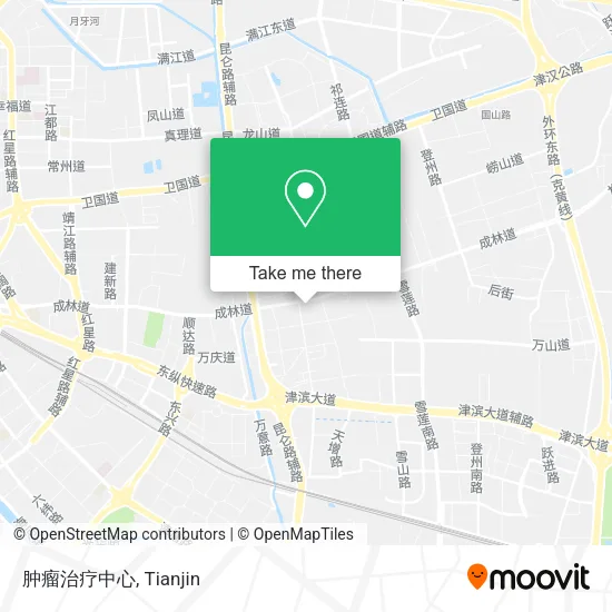 肿瘤治疗中心 map