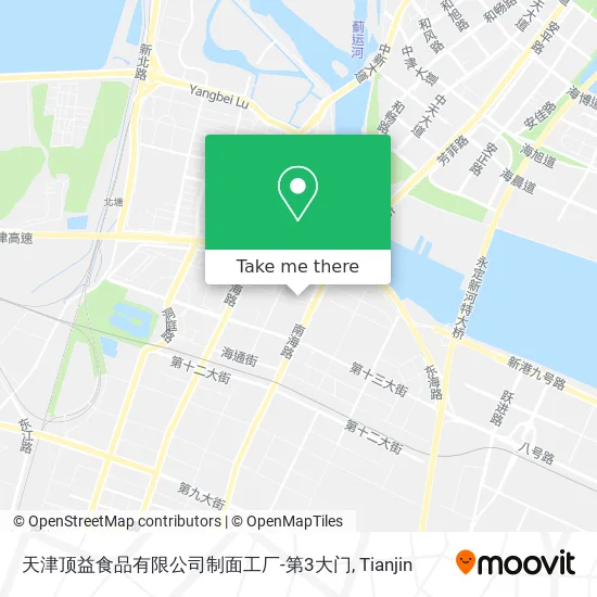 天津顶益食品有限公司制面工厂-第3大门 map