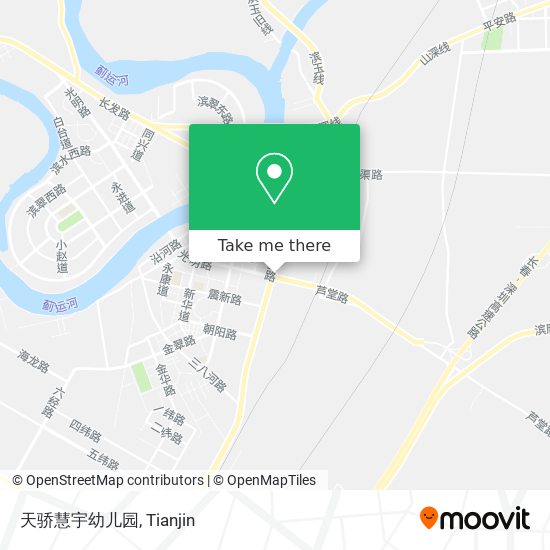 天骄慧宇幼儿园 map