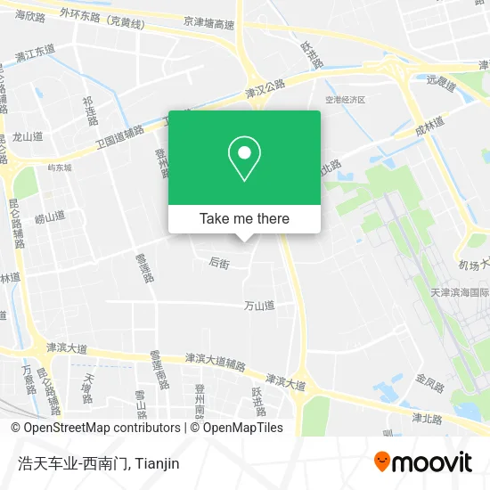 浩天车业-西南门 map