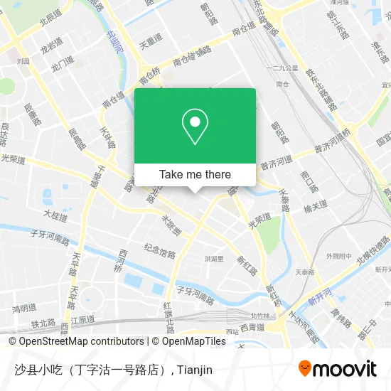 沙县小吃（丁字沽一号路店） map