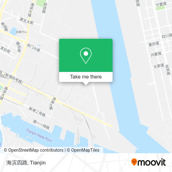 海滨四路 map