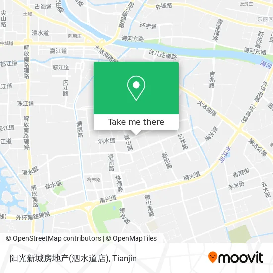 阳光新城房地产(泗水道店) map