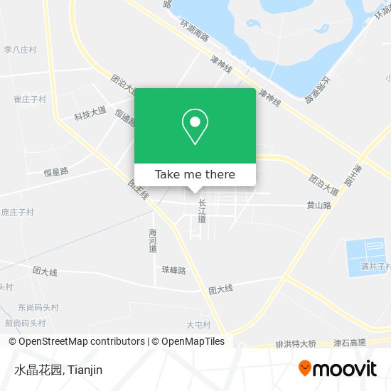 水晶花园 map