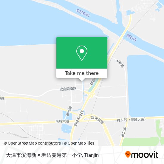 天津市滨海新区塘沽黄港第一小学 map