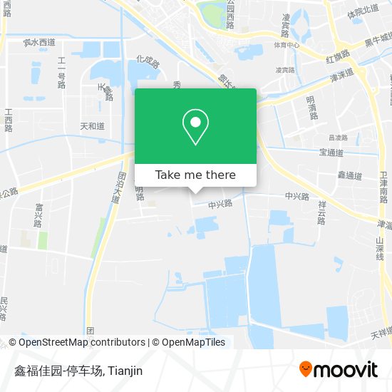 鑫福佳园-停车场 map