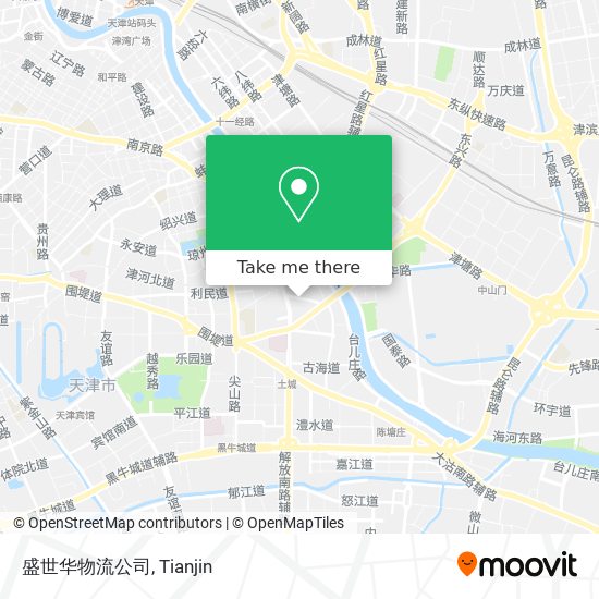 盛世华物流公司 map