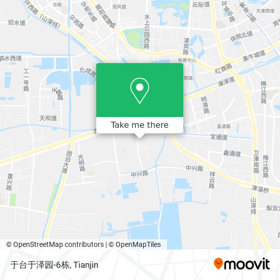 于台于泽园-6栋 map
