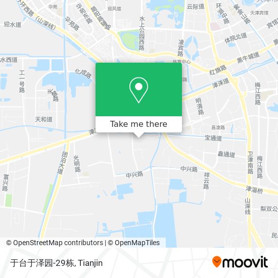 于台于泽园-29栋 map