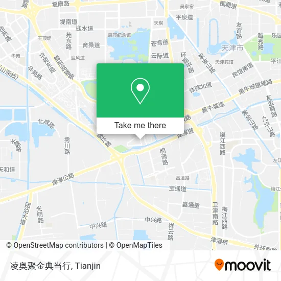 凌奥聚金典当行 map