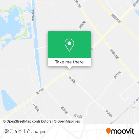 聚元五金土产 map