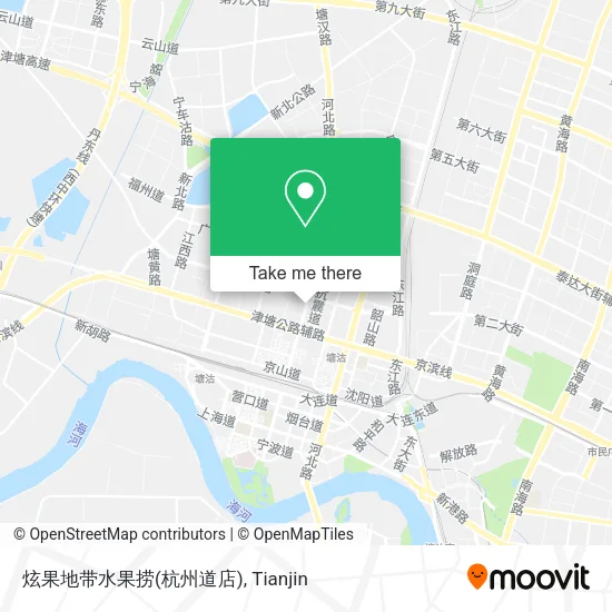 炫果地带水果捞(杭州道店) map