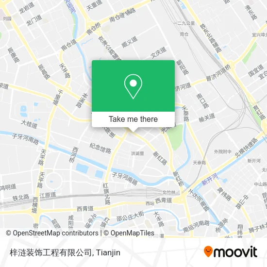 梓涟装饰工程有限公司 map