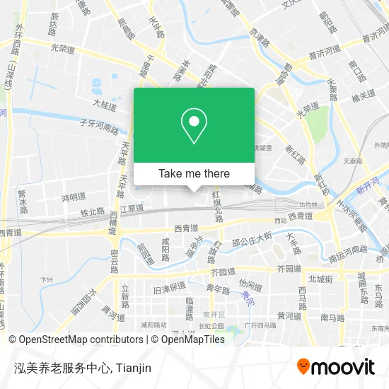 泓美养老服务中心 map