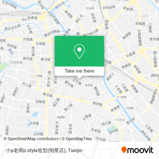 小p老师p.style造型(明星店) map