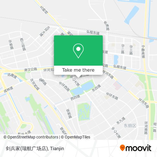 剑兵家(瑞航广场店) map