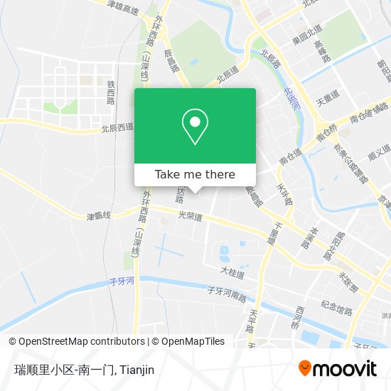 瑞顺里小区-南一门 map
