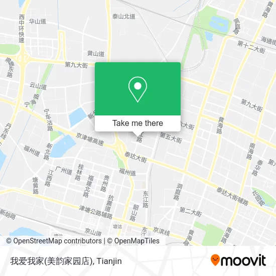 我爱我家(美韵家园店) map