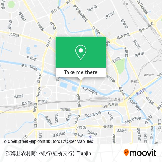 滨海县农村商业银行(红桥支行) map