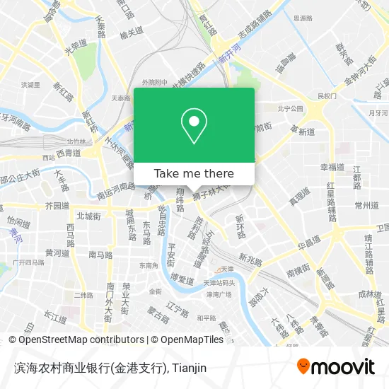 滨海农村商业银行(金港支行) map