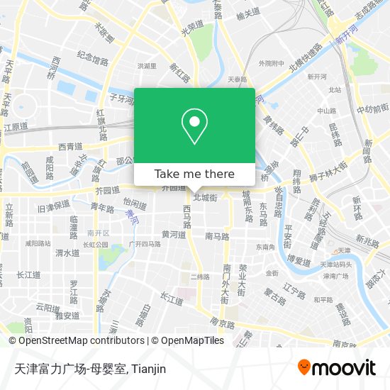 天津富力广场-母婴室 map