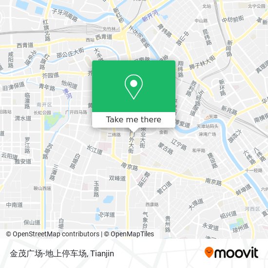 金茂广场-地上停车场 map