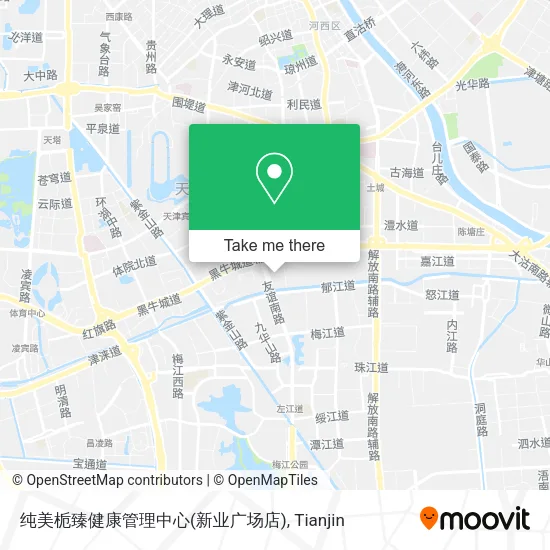 纯美栀臻健康管理中心(新业广场店) map