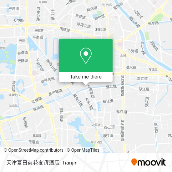 天津夏日荷花友谊酒店 map