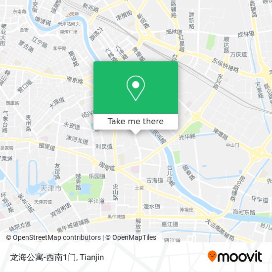龙海公寓-西南1门 map
