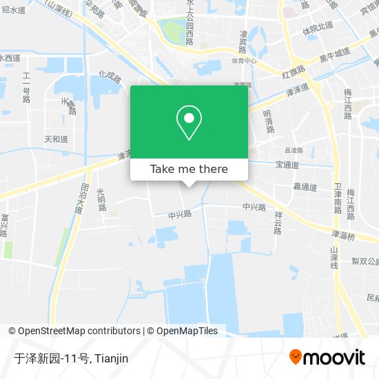 于泽新园-11号 map