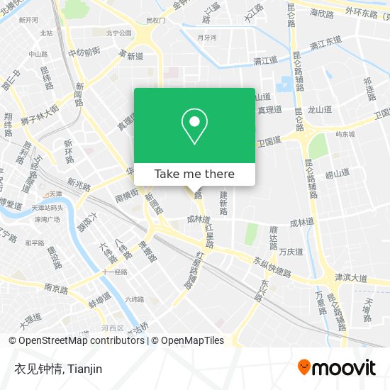 衣见钟情 map