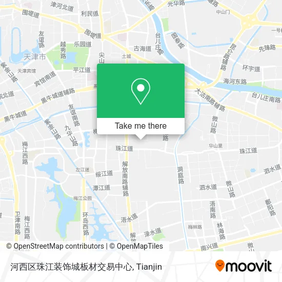 河西区珠江装饰城板材交易中心 map