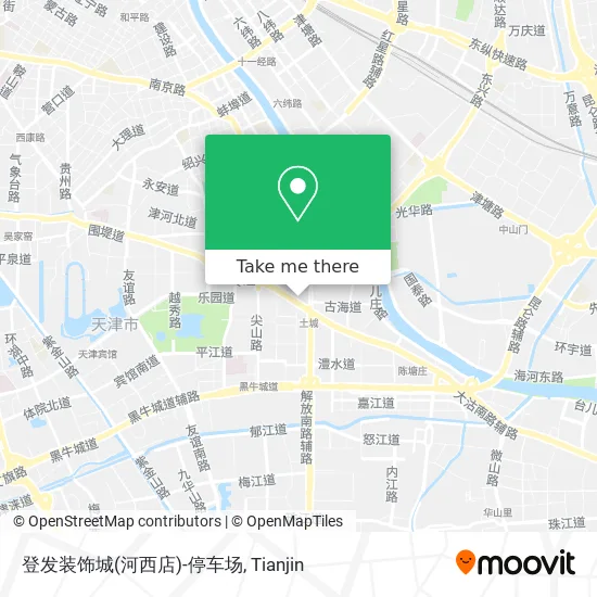登发装饰城(河西店)-停车场 map
