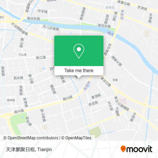 天津鹏聚日租 map