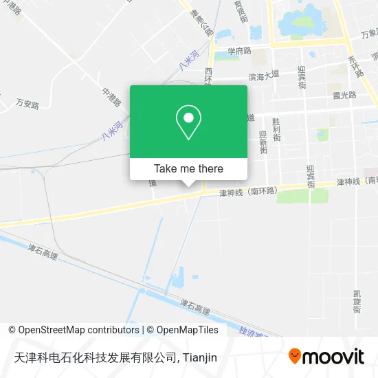 天津科电石化科技发展有限公司 map