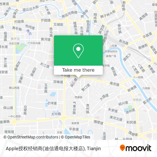Apple授权经销商(迪信通电报大楼店) map