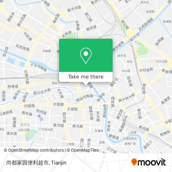 尚都家园便利超市 map