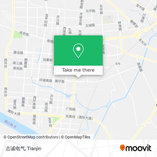 志诚电气 map