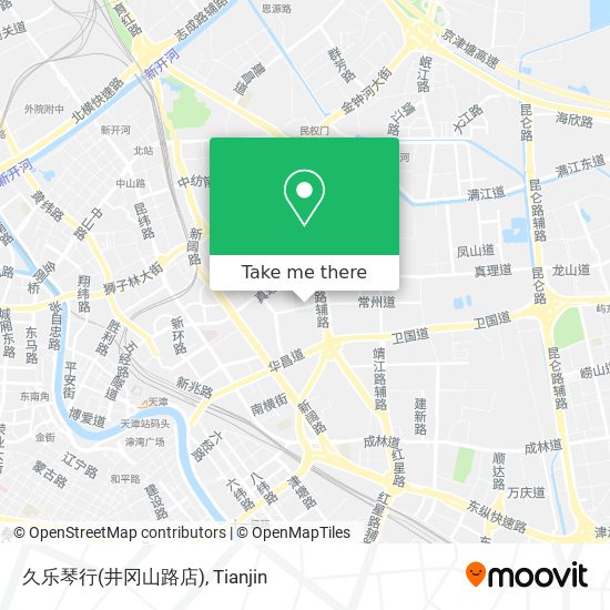 久乐琴行(井冈山路店) map