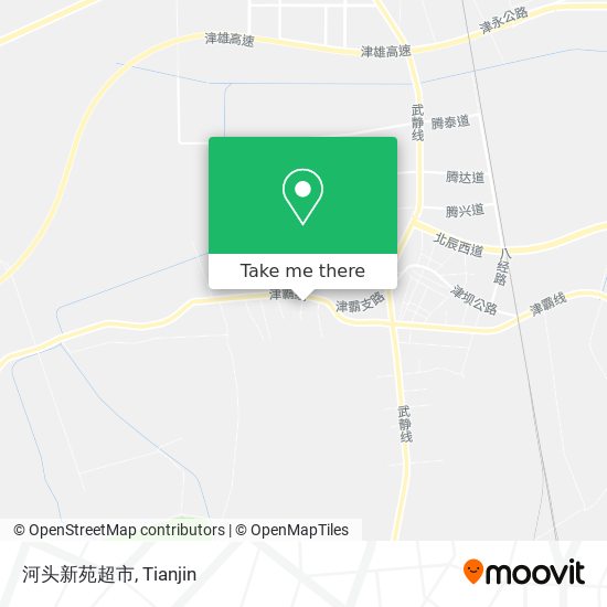 河头新苑超市 map